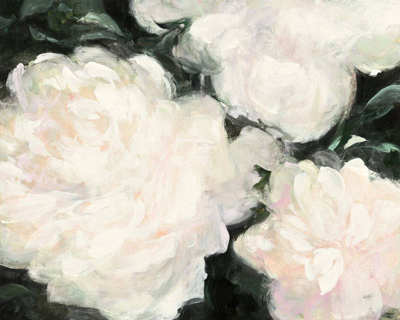 Blushing Summer II on Black by Julia Purinton
