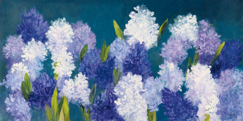 Bold Hyacinth Crop by Julia Purinton