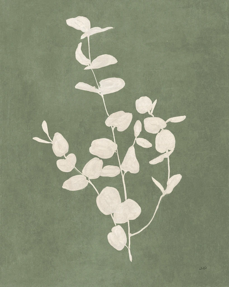 Botanical Study II Forest Green by Julia Purinton