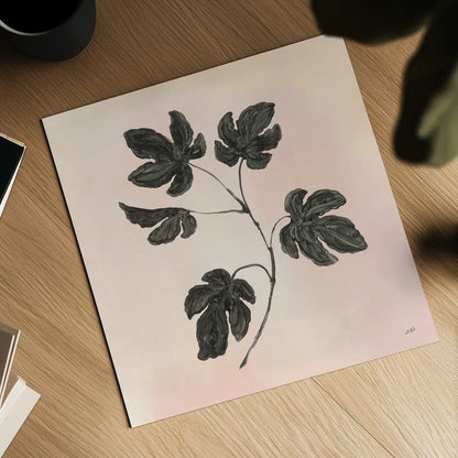 Botanical Study III Blush by Julia Purinton. Shown as a detailed flat fine art print, highlighting archival giclee quality. Available as an archival giclee rolled canvas, fine art paper, or poster print. SKU 49726a.