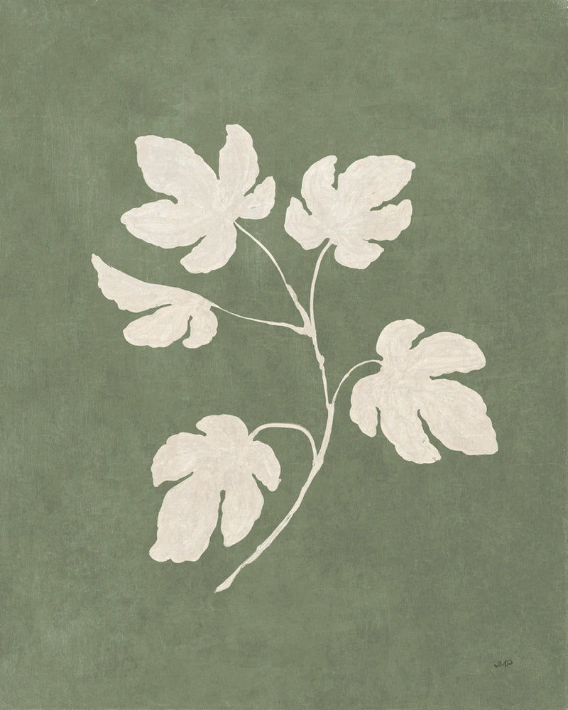 Botanical Study III Forest Green by Julia Purinton