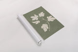 Botanical Study III Forest Green Crop by Julia Purinton. shown as a rolled paper print. Available as archival giclee rolled canvas, fine art paper, or poster print. SKU 77829h.
