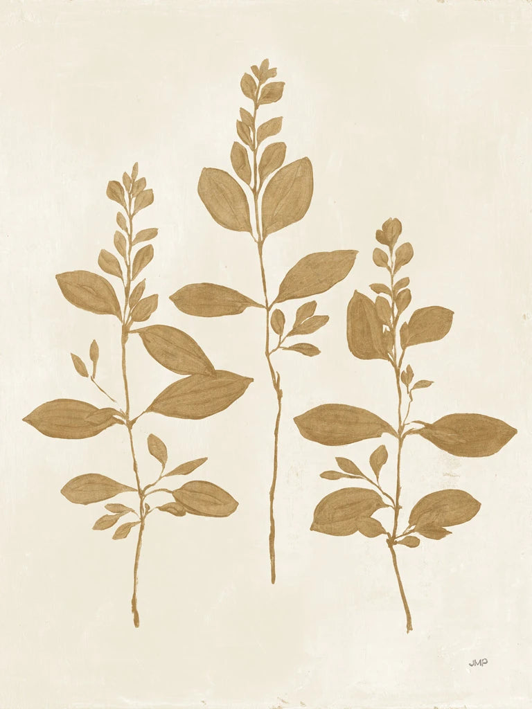 Botanical Study IV Gold Crop by Julia Purinton