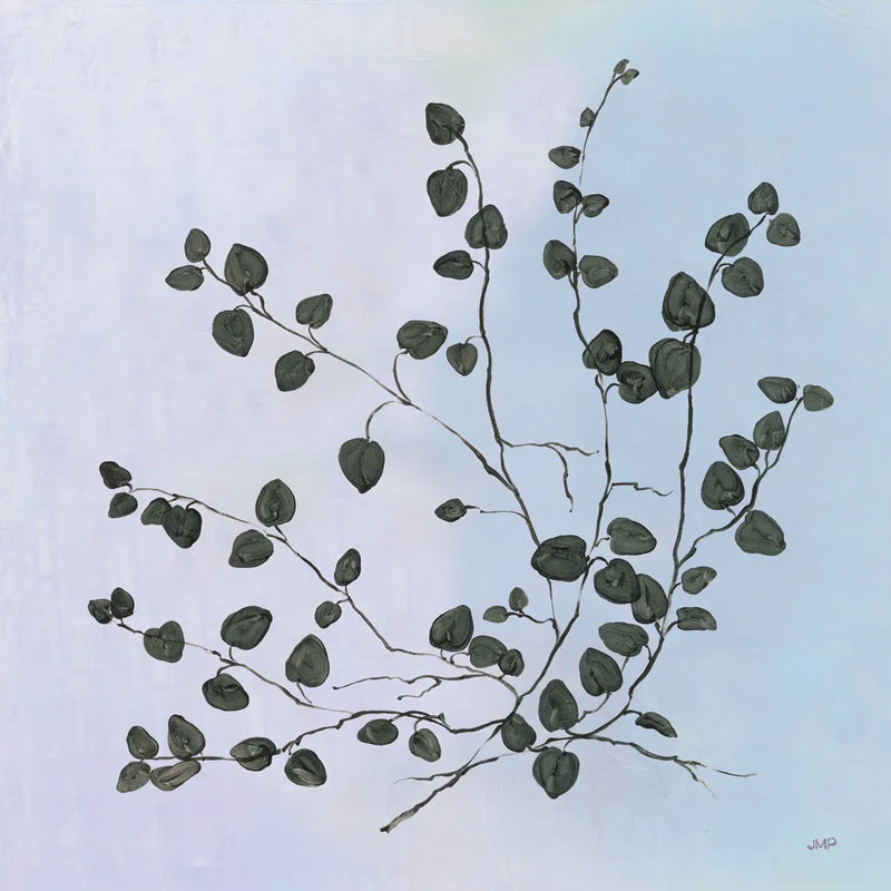 Botanical Study VII Blue by Julia Purinton. SKU 49725a. Archival Giclee Fine art print for wall decor.