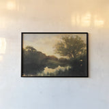 Breaking Dawn by Julia Purinton. shown as a paper print in a black flame. Available as a archival giclee rolled canvas, fine art paper, or poster print. SKU 37724i.