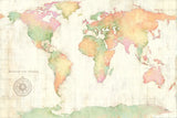 Bright World by Julia Purinton. SKU 53229i. Archival Giclee Fine art print for wall decor.