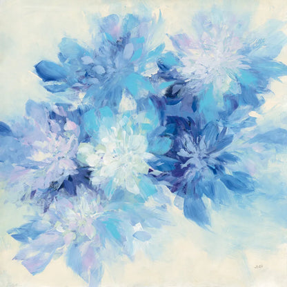 Burst of Blue by Julia Purinton. SKU 57167a. Archival Giclee Fine art print for wall decor.
