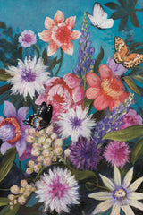 Butterfly Garden Delight by Julia Purinton. SKU 88724h. Archival Giclee Fine art print for wall decor.