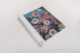 Butterfly Garden Delight by Julia Purinton. shown as a rolled paper print. Available as archival giclee rolled canvas, fine art paper, or poster print. SKU 88724h.