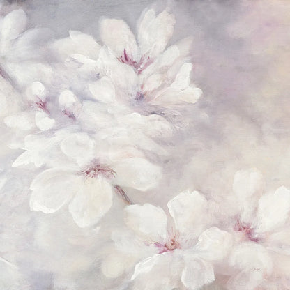 Cherry Blossoms Square by Julia Purinton. SKU 31783a. Archival Giclee Fine art print for wall decor.