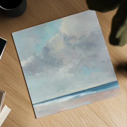 Coastal Grandeur by Julia Purinton. Shown as a detailed flat fine art print, highlighting archival giclee quality. Available as an archival giclee rolled canvas, fine art paper, or poster print. SKU 86697a.