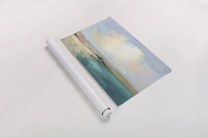Coastal Sky by Julia Purinton. shown as a rolled paper print. Available as archival giclee rolled canvas, fine art paper, or poster print. SKU 56319i.
