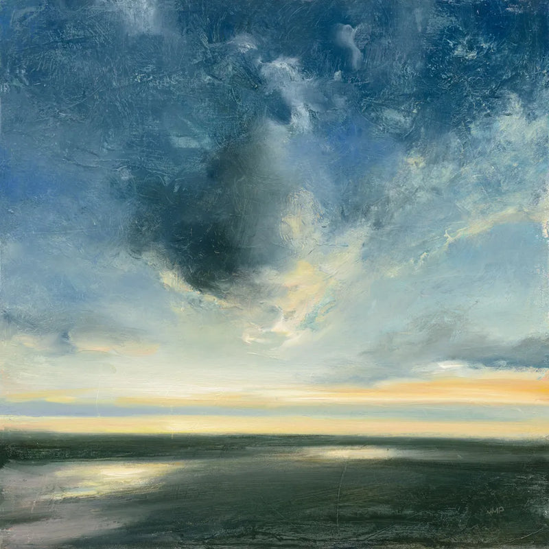 Coastal Sunrise by Julia Purinton. SKU 45449a. Archival Giclee Fine art print for wall decor.