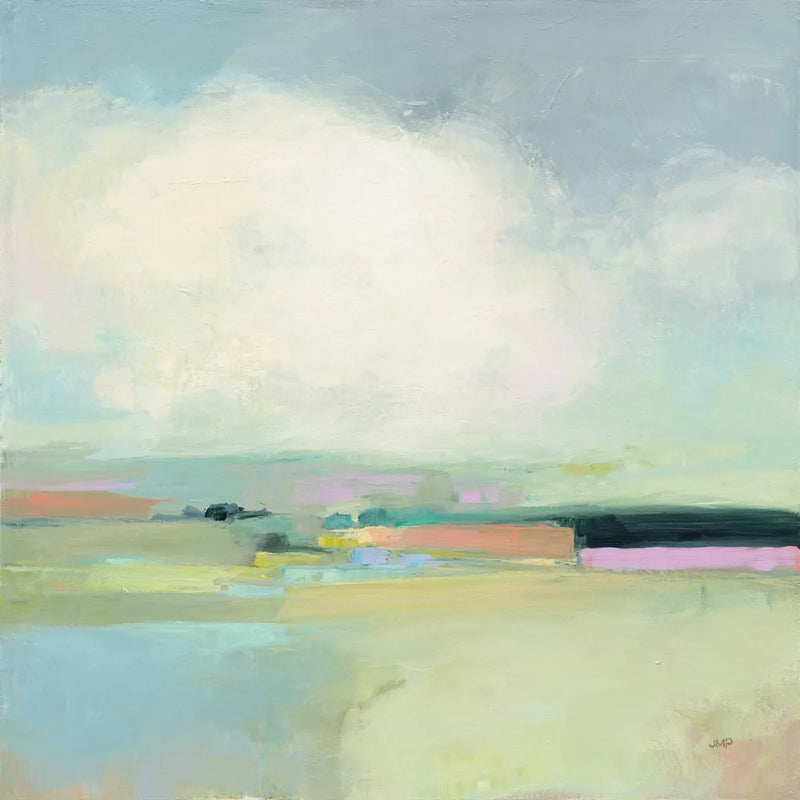 Colorful Horizon I by Julia Purinton. SKU 57176a. Archival Giclee Fine art print for wall decor.