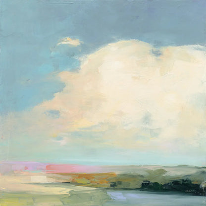 Colorful Horizon II by Julia Purinton. SKU 57177a. Archival Giclee Fine art print for wall decor.