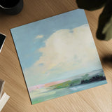 Colorful Horizon II Bright by Julia Purinton. Shown as a detailed flat fine art print, highlighting archival giclee quality. Available as an archival giclee rolled canvas, fine art paper, or poster print. SKU 68955a.