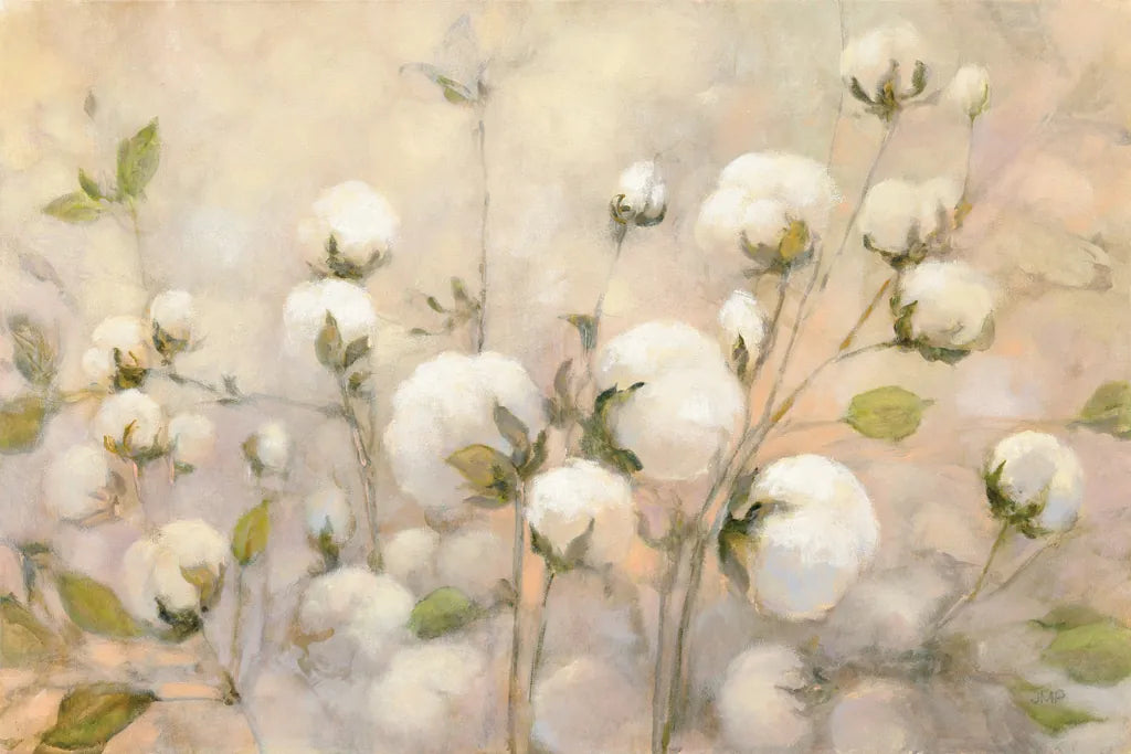 Cotton Field by Julia Purinton. SKU 31778i. Archival Giclee Fine art print for wall decor.