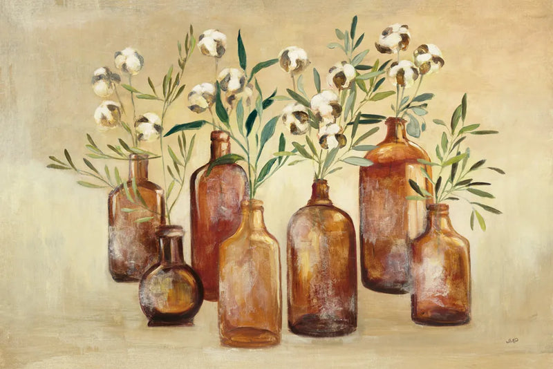 Cotton Still Life I by Julia Purinton. SKU 51540i. Archival Giclee Fine art print for wall decor.
