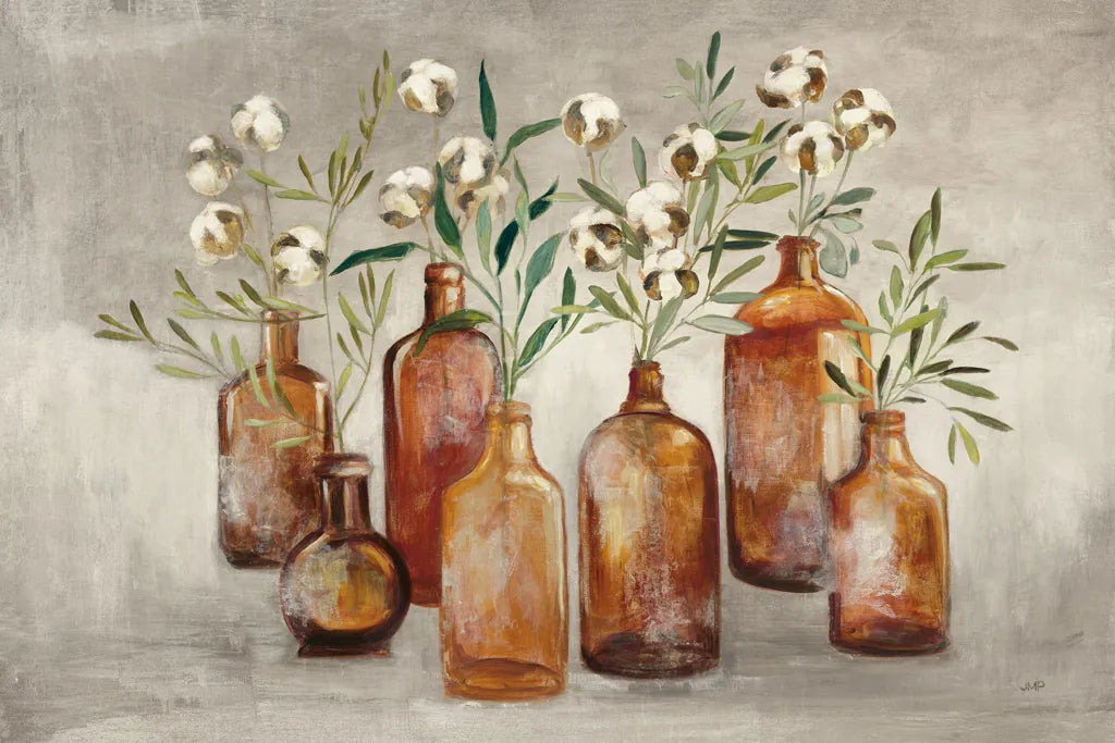 Cotton Still Life I Gray by Julia Purinton. SKU 61132i. Archival Giclee Fine art print for wall decor.