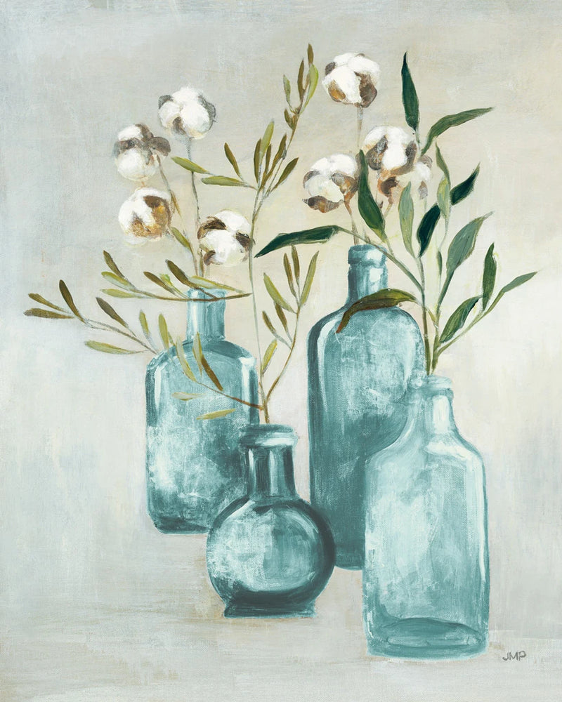 Cotton Still Life II Blue by Julia Purinton
