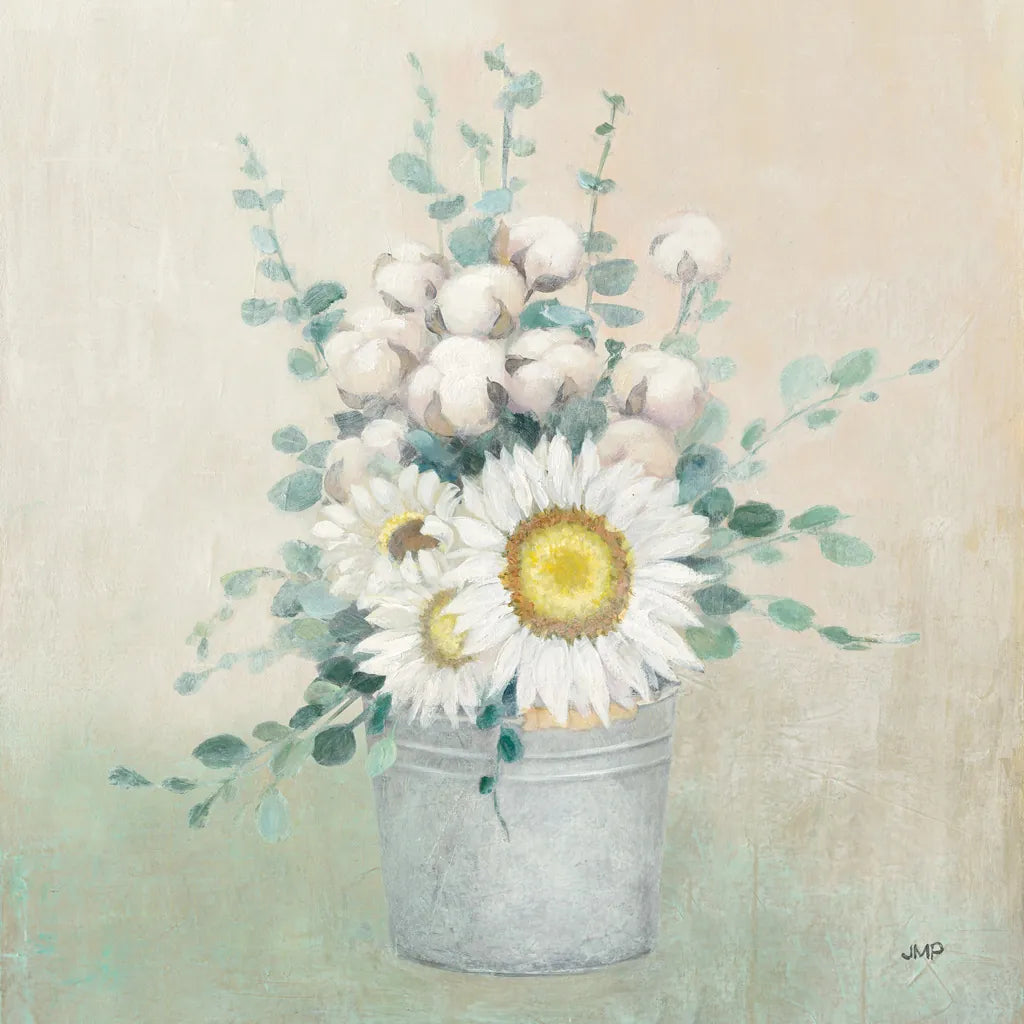 Country Centerpiece by Julia Purinton. SKU 38370a. Archival Giclee Fine art print for wall decor.