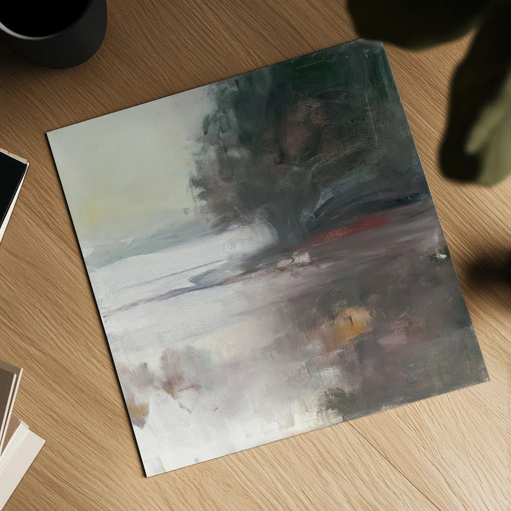 Cygnet by Julia Purinton. Shown as a detailed flat fine art print, highlighting archival giclee quality. Available as an archival giclee rolled canvas, fine art paper, or poster print. SKU 27870a.