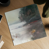 Cygnet by Julia Purinton. Shown as a detailed flat fine art print, highlighting archival giclee quality. Available as an archival giclee rolled canvas, fine art paper, or poster print. SKU 27870a.