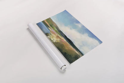 Dawn by the Water by Julia Purinton. shown as a rolled paper print. Available as archival giclee rolled canvas, fine art paper, or poster print. SKU 57175i.