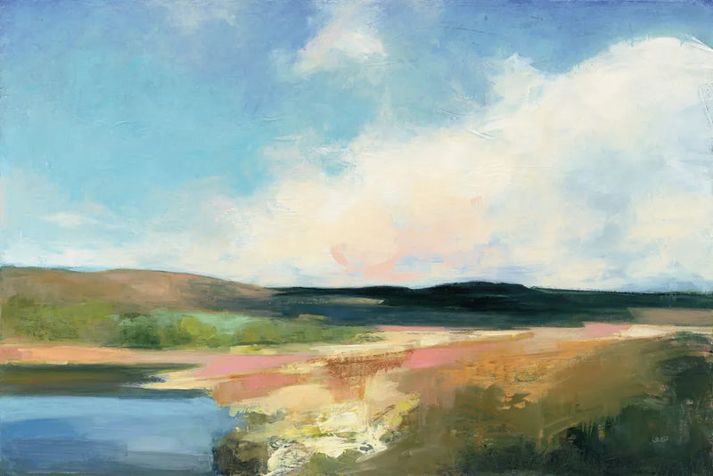 Dawn by the Water No Lavender by Julia Purinton. SKU 59313i. Archival Giclee Fine art print for wall decor.