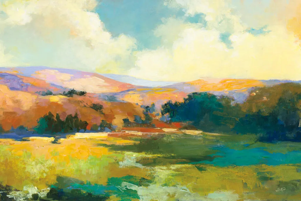 Daybreak Valley Crop by Julia Purinton. SKU 60423i. Archival Giclee Fine art print for wall decor.