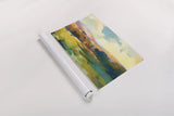 Daybreak Valley Crop by Julia Purinton. shown as a rolled paper print. Available as archival giclee rolled canvas, fine art paper, or poster print. SKU 60423i.