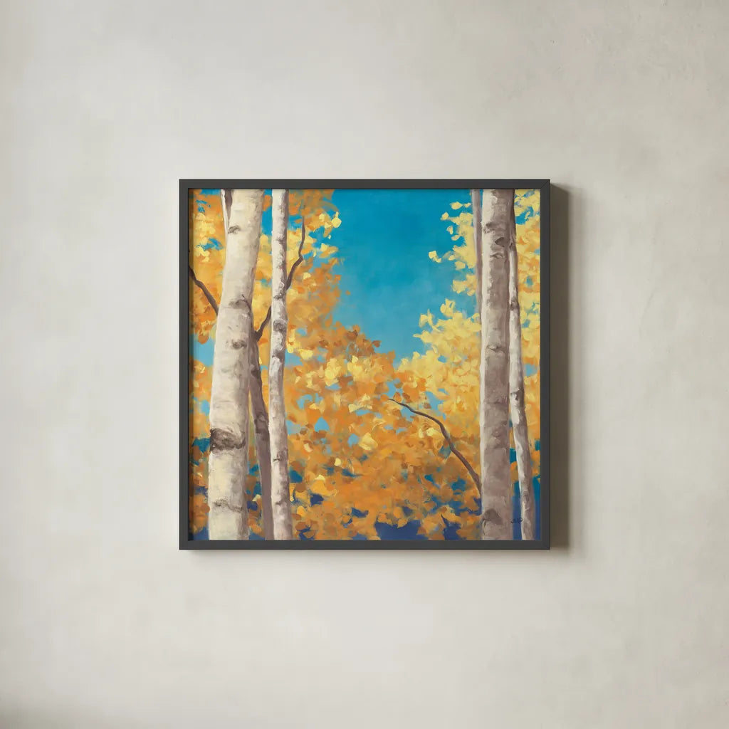 Doubloons Crop by Julia Purinton. Shown in a sleek black glass frame for a contemporary gallery look. Available as an archival giclee rolled canvas, fine art paper, or poster print. SKU 11710a.