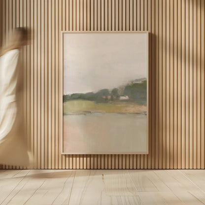 Dream Valley II Neutral Crop I by Julia Purinton. shown as over sized large wall art. Available as an archival giclee rolled canvas, fine art paper, or poster print. SKU 73017h.