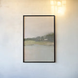 Dream Valley II Neutral Crop I by Julia Purinton. shown as a paper print in a black flame. Available as a archival giclee rolled canvas, fine art paper, or poster print. SKU 73017h.