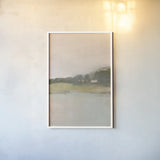 Dream Valley II Neutral Crop I by Julia Purinton. shown as a paper print in a white frame. Available as a archival giclee rolled canvas, fine art paper, or poster print. SKU 73017h.