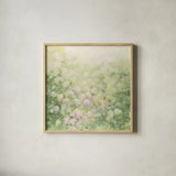 Dreamy Neutral by Julia Purinton. Shown in a natural wood glass frame for a timeless modern aesthetic. Available as an archival giclee rolled canvas, fine art paper, or poster print. SKU 82346a.