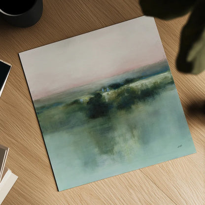 Dusk Blush by Julia Purinton. Shown as a detailed flat fine art print, highlighting archival giclee quality. Available as an archival giclee rolled canvas, fine art paper, or poster print. SKU 88236a.