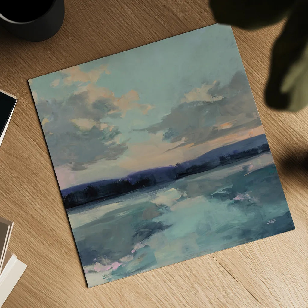 Ephemeral Sky by Julia Purinton. Shown as a detailed flat fine art print, highlighting archival giclee quality. Available as an archival giclee rolled canvas, fine art paper, or poster print. SKU 82571a.