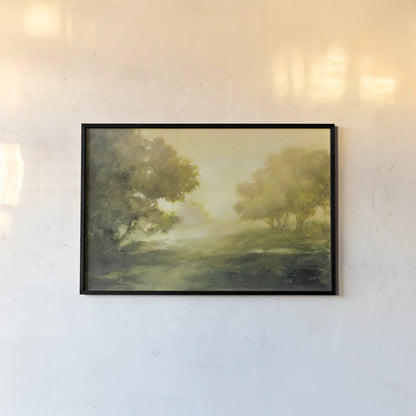 Evening Solitude by Julia Purinton. shown as a paper print in a black flame. Available as a archival giclee rolled canvas, fine art paper, or poster print. SKU 85167i.