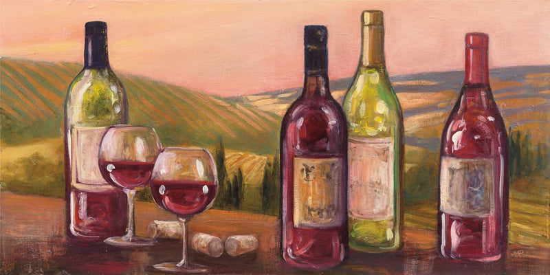 Evening Wine II by Julia Purinton