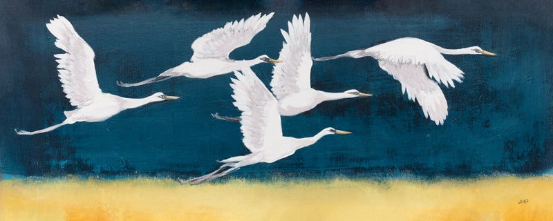 Feathered Flock II by Julia Purinton