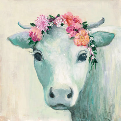 Festival Girl II by Julia Purinton. SKU 50138a. Archival Giclee Fine art print for wall decor.