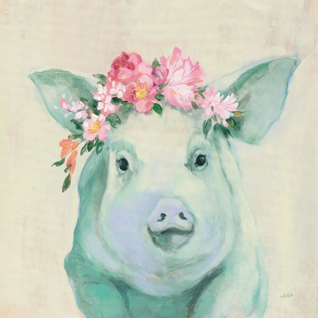 Festival Girl IV by Julia Purinton. SKU 50140a. Archival Giclee Fine art print for wall decor.