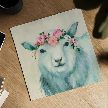 Festival Girl V by Julia Purinton. Shown as a detailed flat fine art print, highlighting archival giclee quality. Available as an archival giclee rolled canvas, fine art paper, or poster print. SKU 50141a.