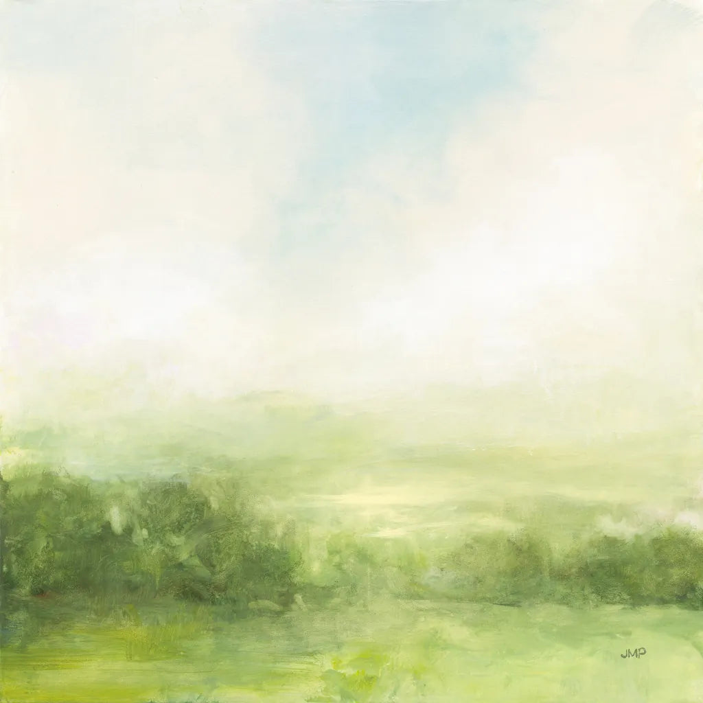 Fields of Green I by Julia Purinton. SKU 78365a. Archival Giclee Fine art print for wall decor.
