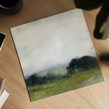 First View of the Water by Julia Purinton. Shown as a detailed flat fine art print, highlighting archival giclee quality. Available as an archival giclee rolled canvas, fine art paper, or poster print. SKU 76014a.