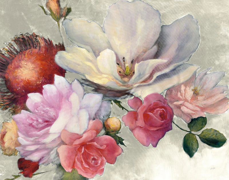 Flemish Fantasy on White by Julia Purinton