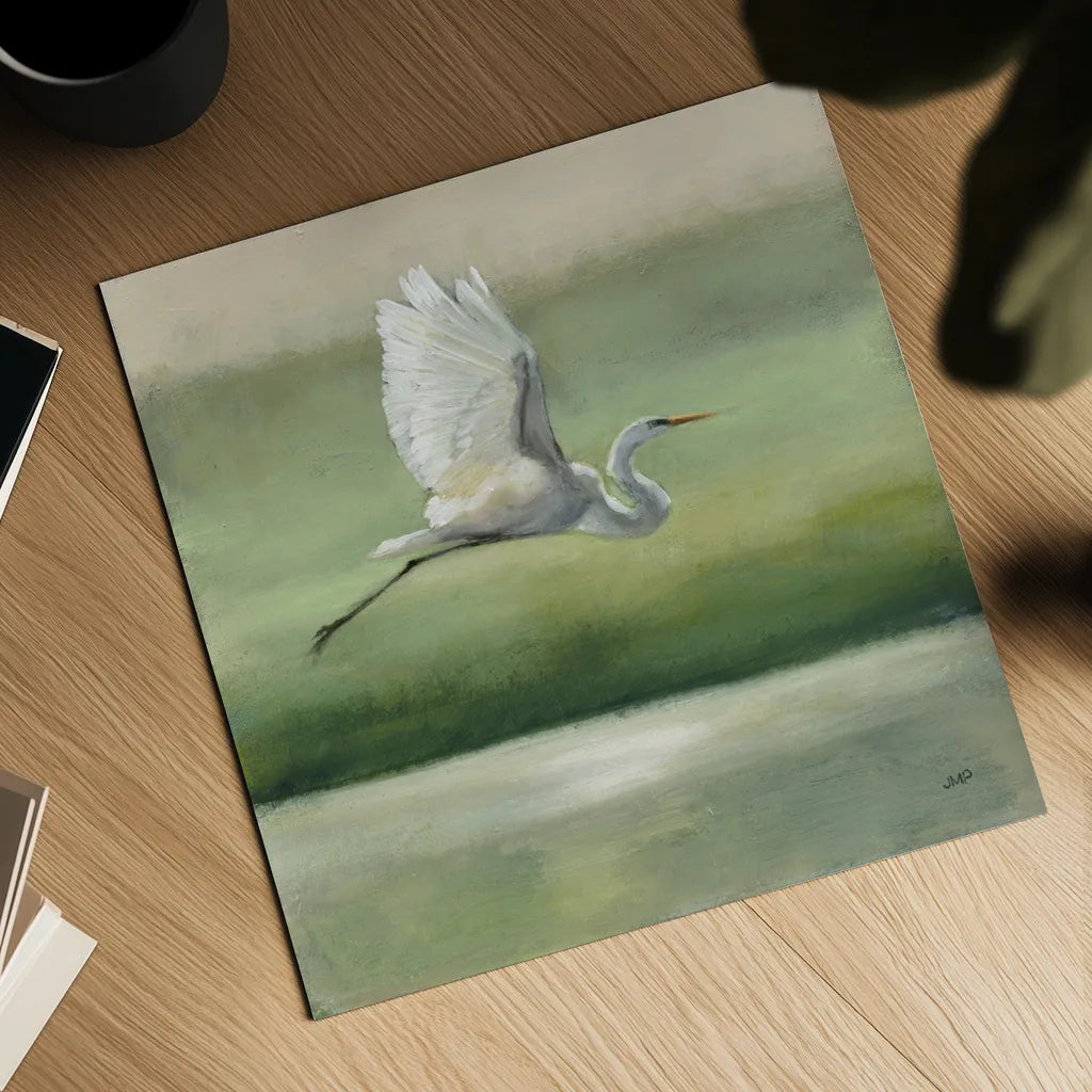 Flight by Julia Purinton. Shown as a detailed flat fine art print, highlighting archival giclee quality. Available as an archival giclee rolled canvas, fine art paper, or poster print. SKU 76015a.