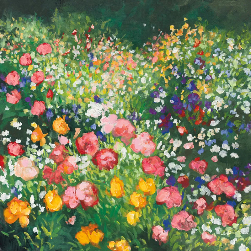 Floral Bounty by Julia Purinton. SKU 95721a. Archival Giclee Fine art print for wall decor.