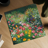 Floral Bounty by Julia Purinton. Shown as a detailed flat fine art print, highlighting archival giclee quality. Available as an archival giclee rolled canvas, fine art paper, or poster print. SKU 95721a.